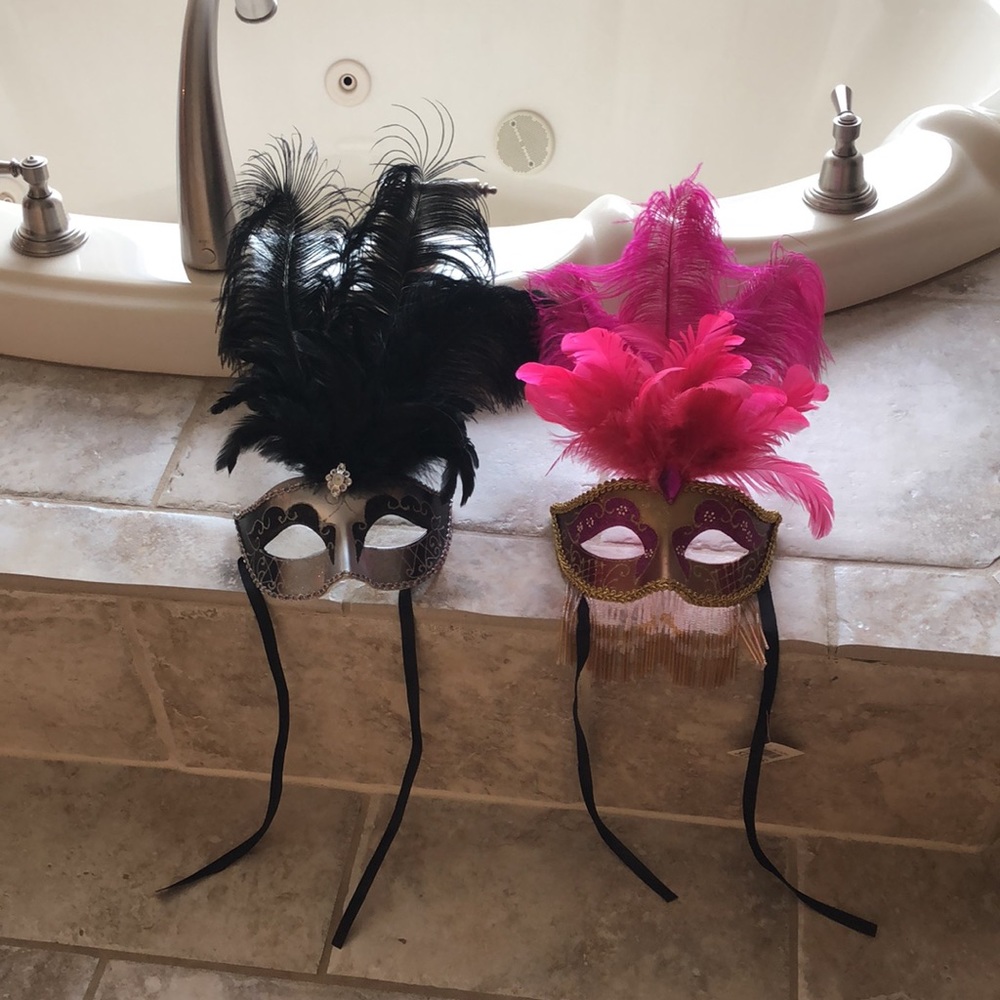 2 masks from New Orleans!
